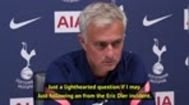 The problem was he wasn't peeing! - Mourinho on Dier being caught short