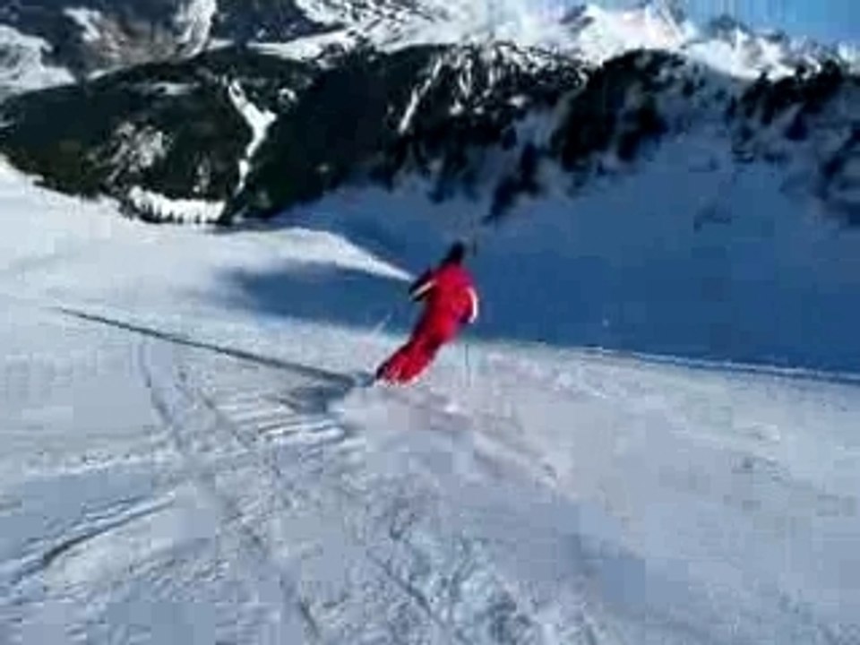 Le ski selon Renaud