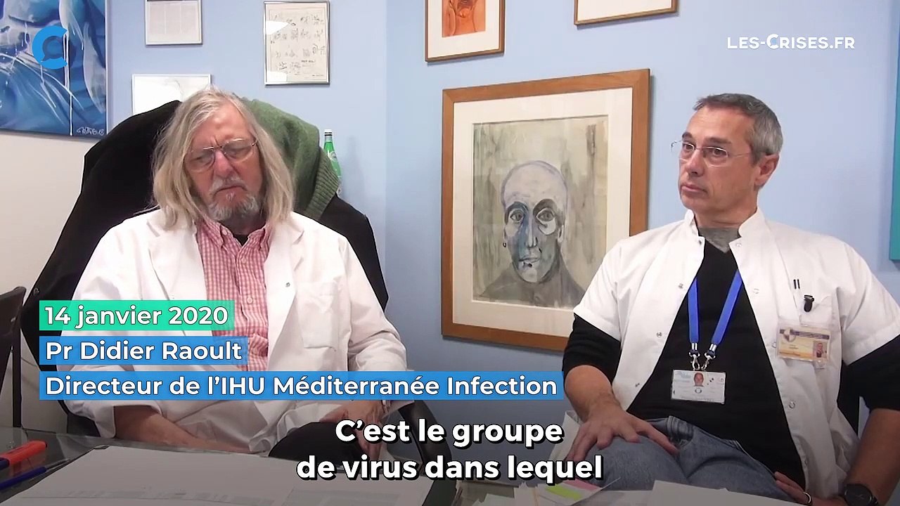 Raoult en janvier 2020