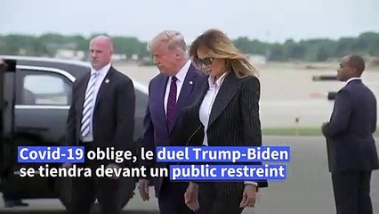 Trump et Biden arrivent à Cleveland pour leur premier débat présidentiel