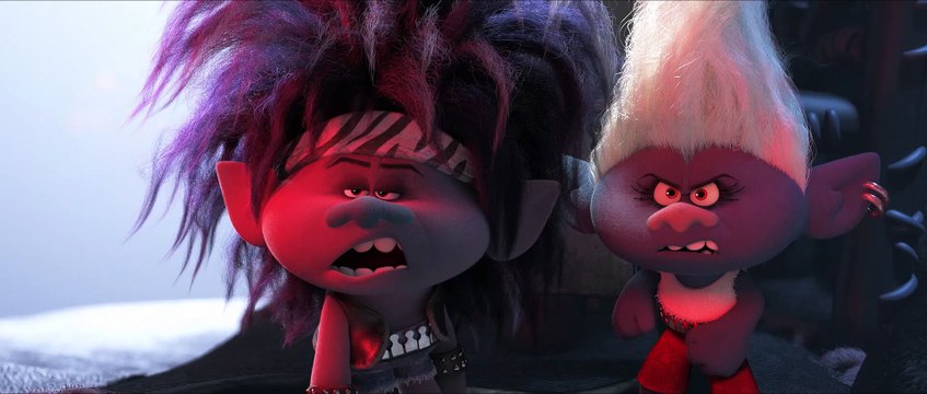 Les Trolls 2 - Extrait du film - Les Trolls-Pop se faufilent à Vulcarock City