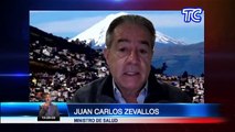 Entrevista exclusiva con el ministro de Salud, Juan Carlos Zevallos, sobre el supuesto aumento de casos de Covid-19 en el Ecuador