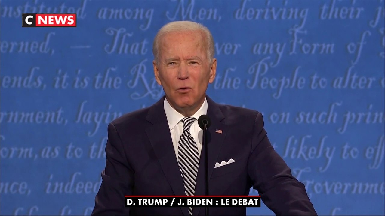 Joe Biden : «Je ne fais pas confiance à M. Trump, je fais confiance aux scientifiques »