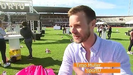 SportU-APP Start Olympisch Stadion Amsterdam