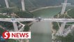 Main structures of major high-speed rail bridge connected in Hubei, China