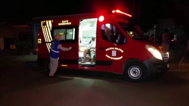 Homem se fere ao sofrer queda em calçada no XIV de Novembro; Siate foi mobilizado