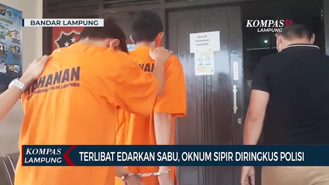 Terlibat Edarkan Sabu, Oknum Sipir Lapas Kota Agung Diringkus Polisi