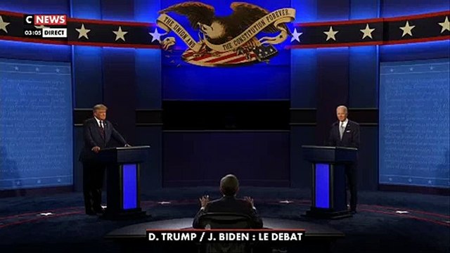 Insultes et coups bas : Revoir l'intégralité du pire débat pour une présidentielle qui s'est déroulé cette nuit entre Trump et Biden aux Etats-Unis
