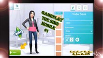 GamePlay #1 - The Sims Mobile (Celular)