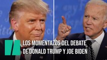Los momentazos del debate de Trump y Biden