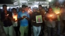 मैनपुरी: हाथरस गैंग रेप पीड़िता के पक्ष युवाओं ने निकाला कैंडल मार्च