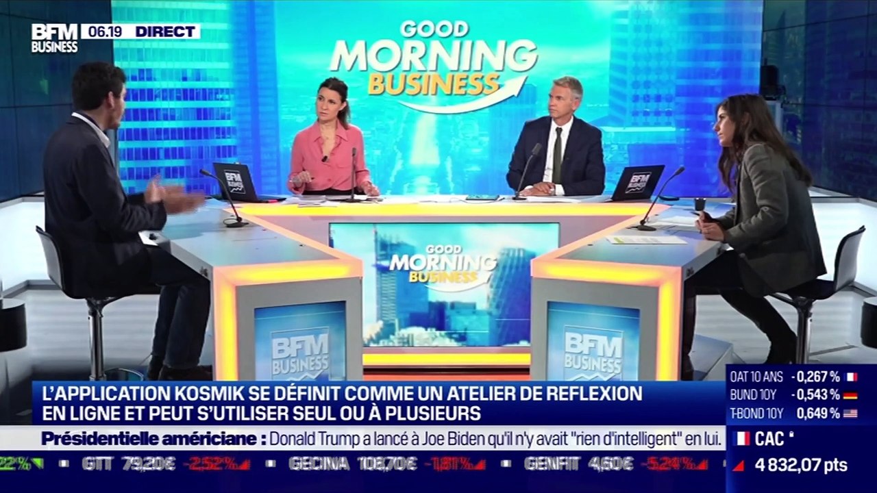 La  pépite : L'application Kosmik, un atelier de reflexion en ligne, par Lorraine Goumot - 30/09