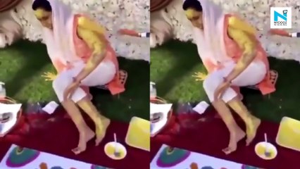 Innovative Haldi ceremony with social distancing amuses many online