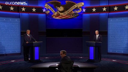 "Halten Sie die Klappe, Mann": Hartes Duell zwischen Trump und Biden