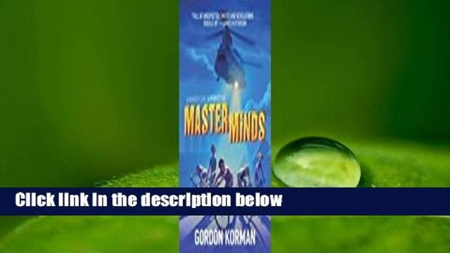 Masterminds (Masterminds, #1) Review