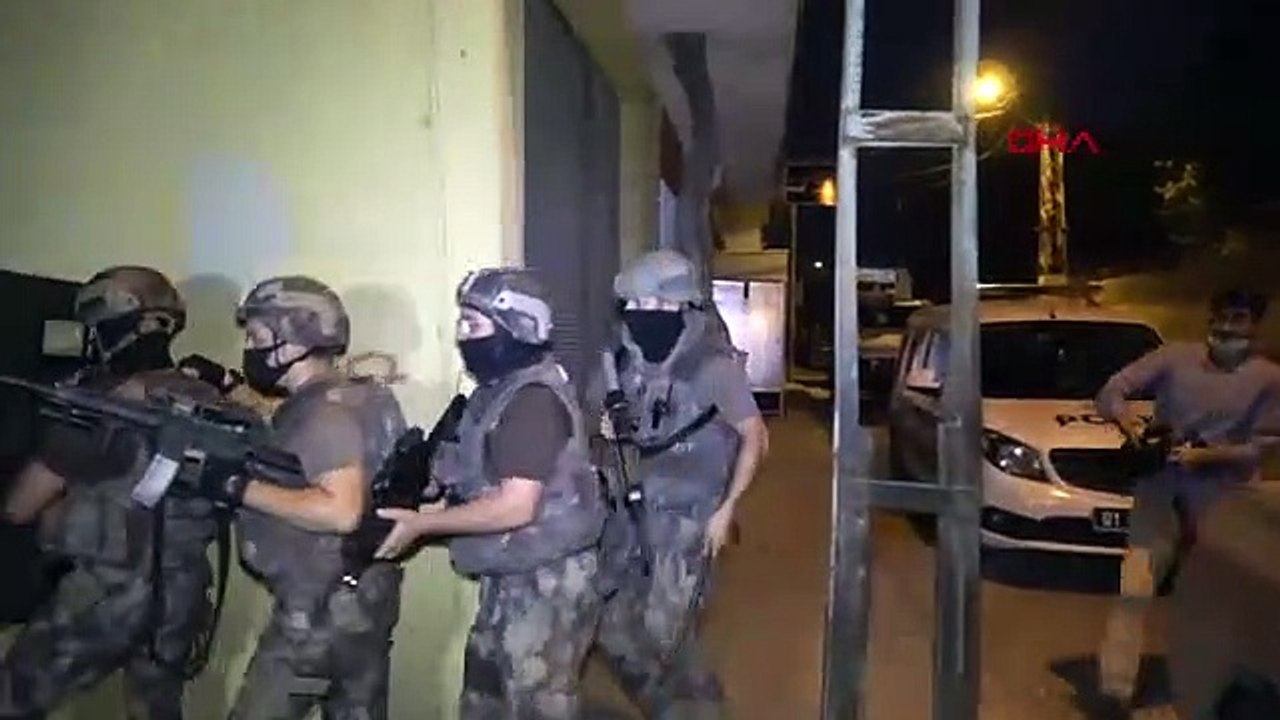 Adana’da şafak vakti hava destekli uyuşturucu operasyonu