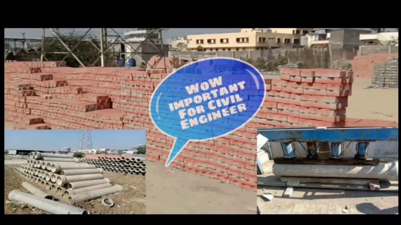 Paver blocks and RCC pipe Manufacturing detail