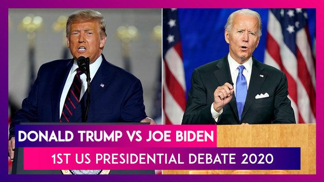 US Presidential Debate 2020 Highlights: Donald Trump-Joe Biden Face-Off Ahead Of Elections On Nov 3