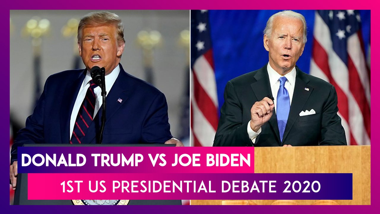 US Presidential Debate 2020 Highlights: Donald Trump-Joe Biden Face-Off Ahead Of Elections On Nov 3