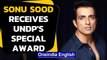 Sonu Sood receives UNDP's special humanitarian action award: A real life hero|Oneindia News