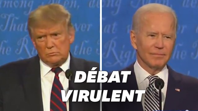 Le premier débat entre Trump et Biden a tourné au règlement de comptes