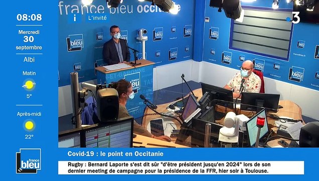 Pierre Ricordeau, le directeur de l'ARS est l'invité de France Bleu Occitanie