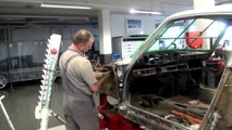 1973 PORSCHE 911 T full restoration by Porsche Classic with help of Celette bench and jigs