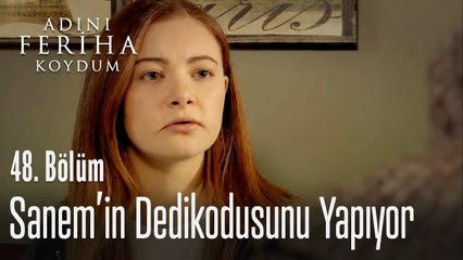 Cansu, Sanem'in dedikosunu yapıyor - Adını Feriha Koydum 48. Bölüm