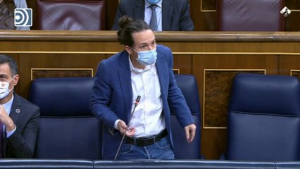 Iglesias a Vox en el Congreso: "Les faltan agallas, perro ladrador, poco mordedor"
