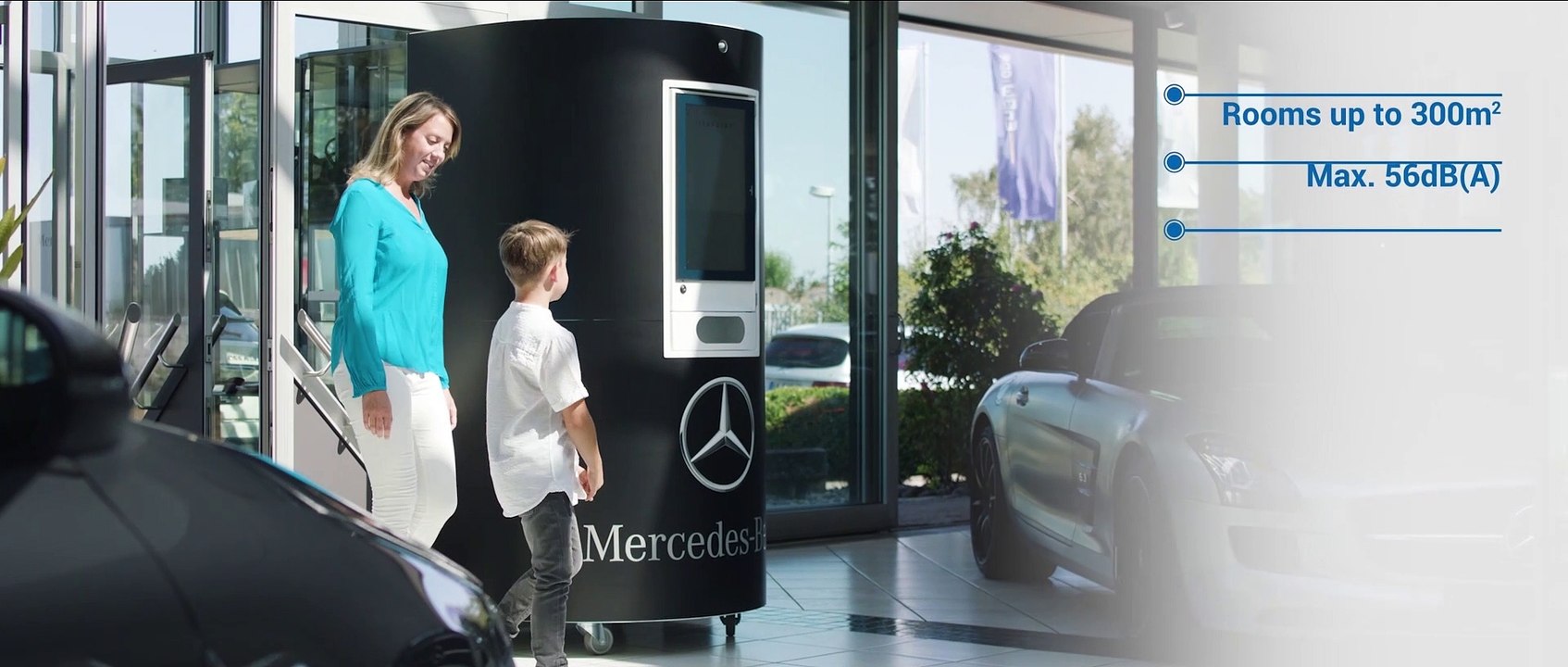 Premium Air Cleaner VITAPOINT® | Filters 99.995% of viruses, aerosols, pollen and fine dust