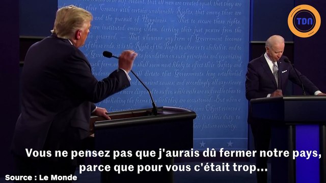 Le premier débat Trump-Biden part en invectives et en attaques personnelles