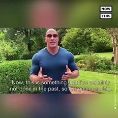 Joe Biden - The Rock Endorses Joe Biden and Kamala Harris _