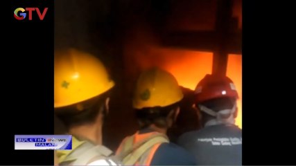 Diduga Terciprat Percikan Api Las, Lift Basement Gedung DPR Terbakar