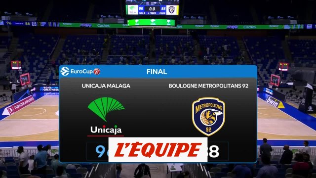 Boulogne-Levallois s'incline à Malaga lors de la première journée - Basket - Eurocoupe (H)