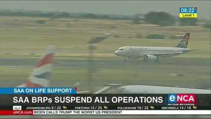 SAA BRPs suspended all operations
