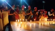 गैंगरेप की शिकार मनीषा वाल्मीकि की दुखद पर सपा नेताओं ने निकाला कैंडल मार्च