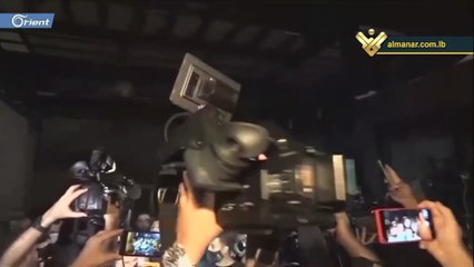 جولة إعلامية مزعومة ينظمها حزب الله في حي الأوزاعي ببيروت لنفي وجود منشأة لتصنيع الصواريخ