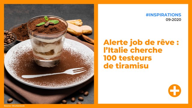 Alerte job de rêve : l’Italie cherche 100 testeurs de tiramisu