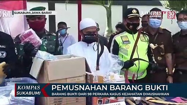 Pemusnahan Barang Bukti