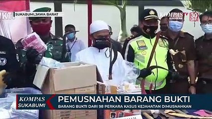 Pemusnahan Barang Bukti