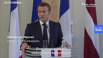 Macron'dan Dağlık Karabağ açıklaması: Türkiye'nin politikası düşüncesiz ve tehlikeli