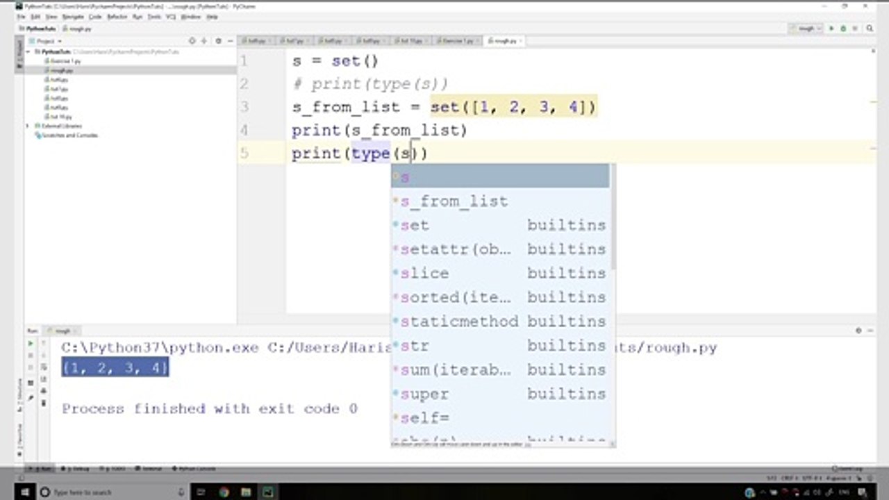 12         Sets In Python _ Python Tutorials For Absolute Beginners In Hindi - 12 ( 1080 X 1080 )