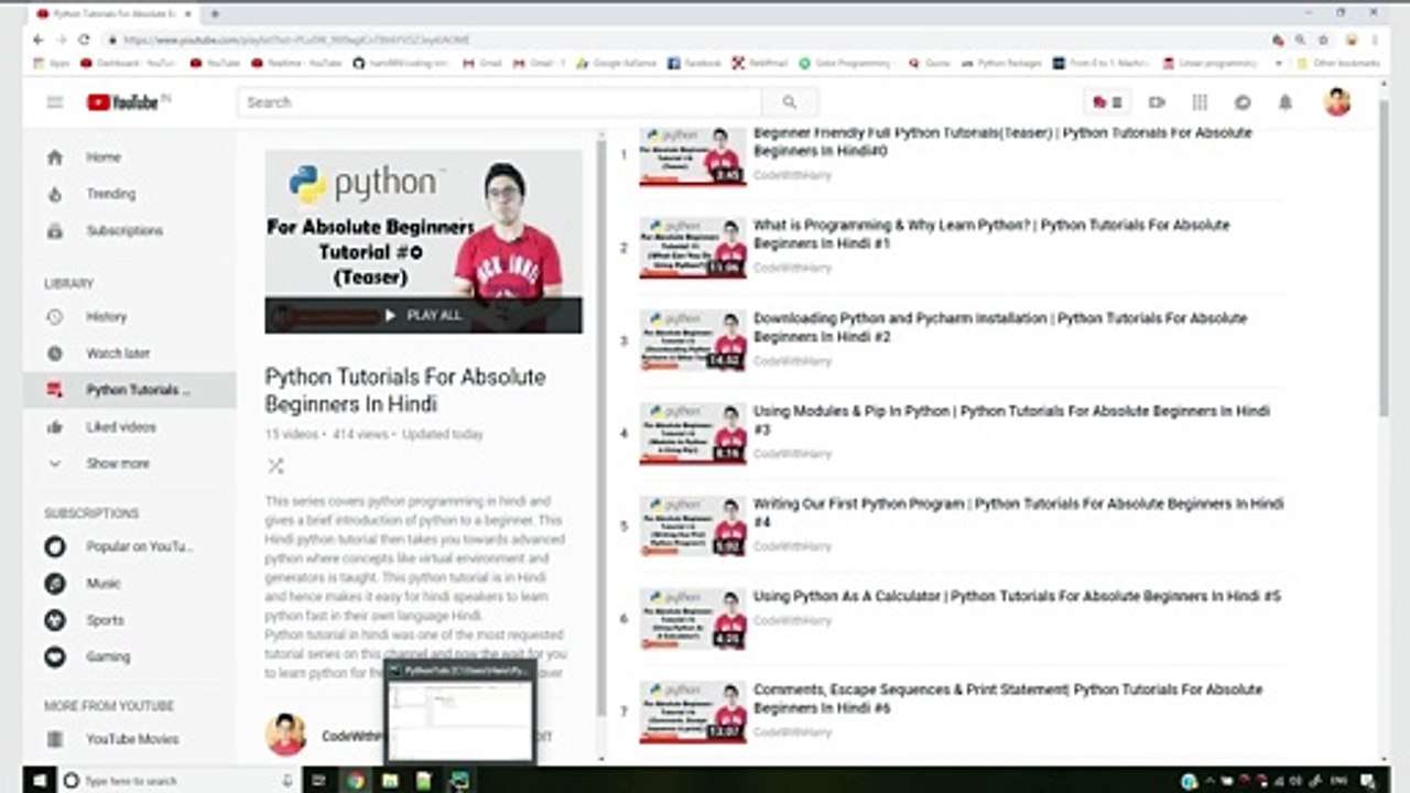 20          Python Exercise 3 - Guess The Number _ Python Tutorials For Absolute Beginners In Hindi - 20 ( 1080 X 1080 )