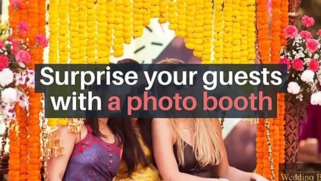 Surprise your guests with a photo booth | Wedding Bell |Wedding Planning and Management Company in Kolkata