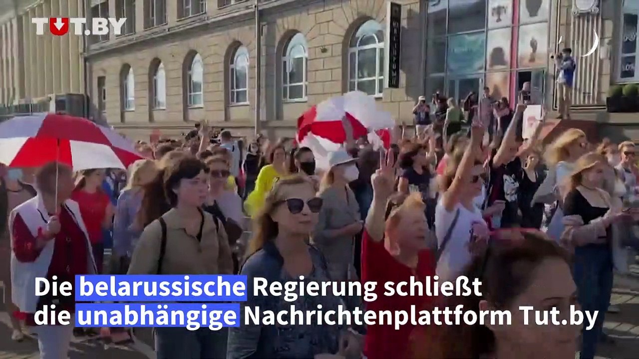 Regierung von belarus schließt unabhängiges nachrichtenportal