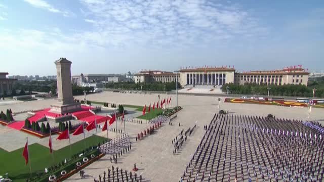 China homenajea a sus caídos