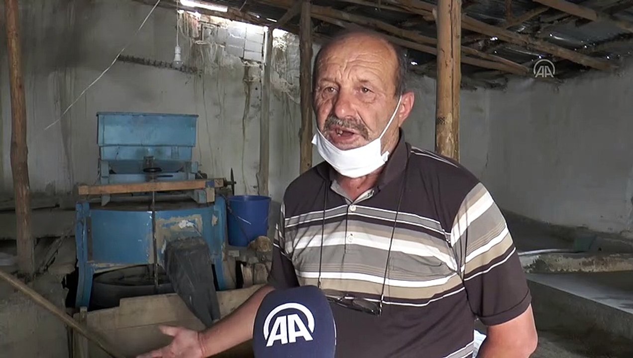 70 yıldır dönen taş değirmenin lezzetli bulguruna gurbetçi ilgisi - SİVAS