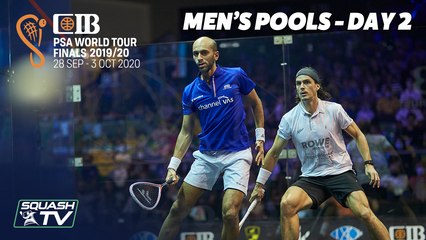 Squash: CIB PSA World Tour Finals 2019/20 - Men's Pools Day 2 Roundup