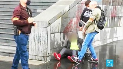 French police file terror charges over Paris meat cleaver attack