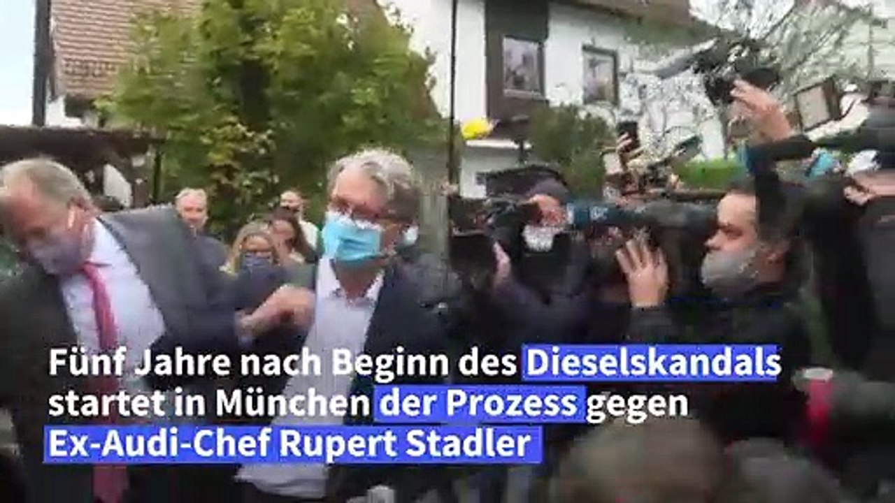 Erster Strafprozess im VW-Dieselskandal gegen Ex-Audi-Chef Stadler begonnen
